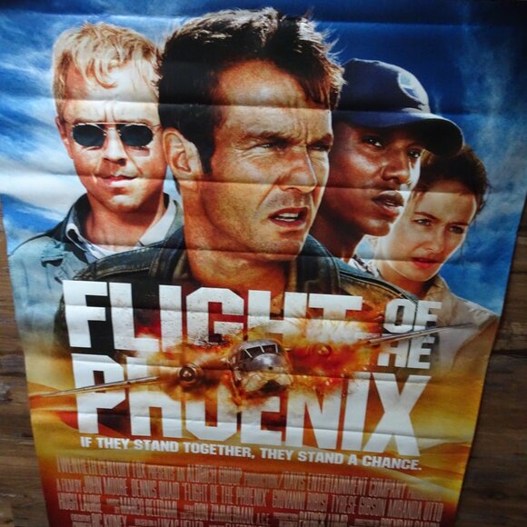 FLIGHT OF THE PHOENIX - MOVIE BANNER WITH DENNIS QUAID & GIOVANNI RIBISI - Picture 4 of 4